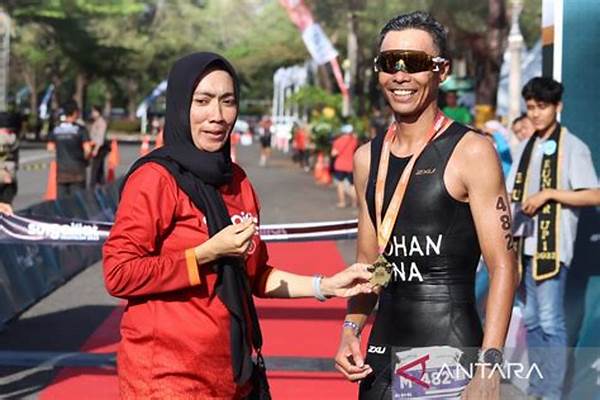 Event Triathlon Bangka Belitung Sukses Gaet Atlet Nasional