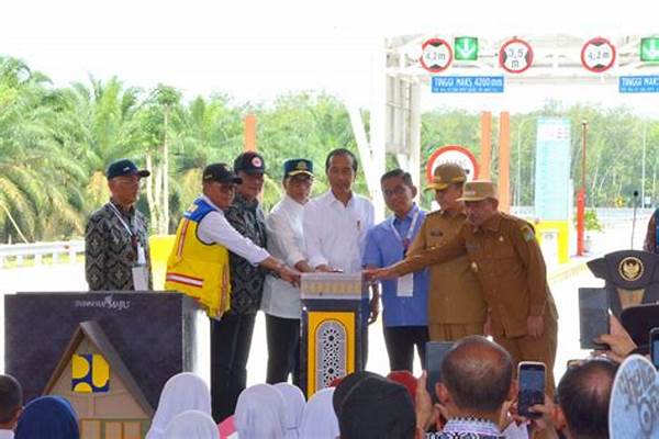 Presiden Resmikan Jalan Tol Pertama Di Bangka Belitung, Hubungkan Pangkalpinang