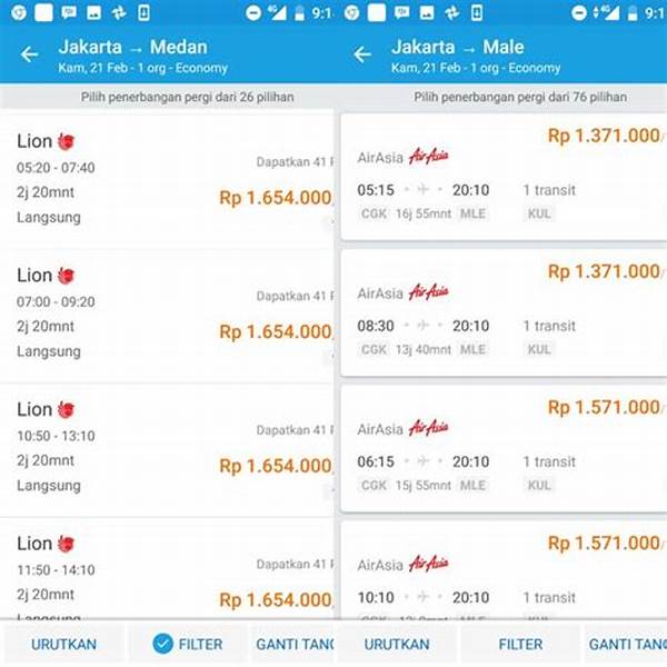 Harga Tiket Pesawat Lion Jakarta – Pangkal Pinang