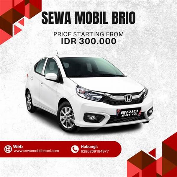 Sewa Mobil Pangkal Pinang