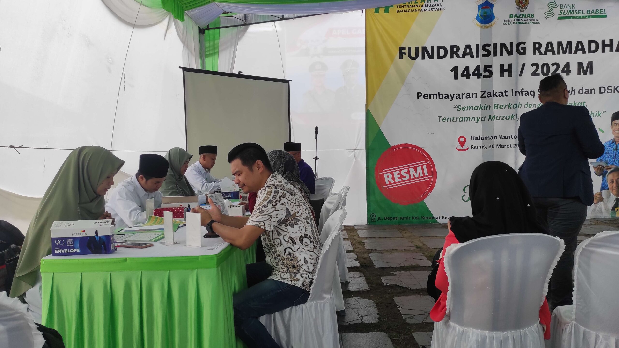 Baznas Pangkalpinang Serahkan Rumah Layak Huni untuk Warga Kurang Mampu