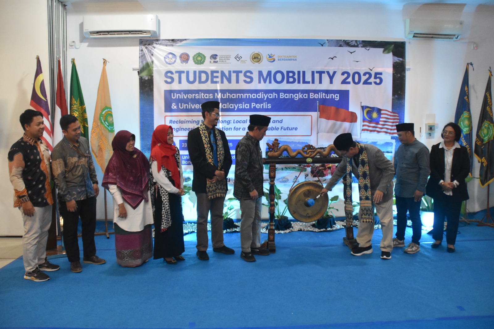 Resmi Dibuka, Program Student Mobility 2025 UNMUH Babel dan UniMAP Malaysia Diharapkan Meningkatkan Kolaborasi Akademik Internasional